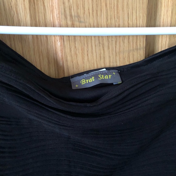 Brat Star black mini dress - Picture 3 of 4